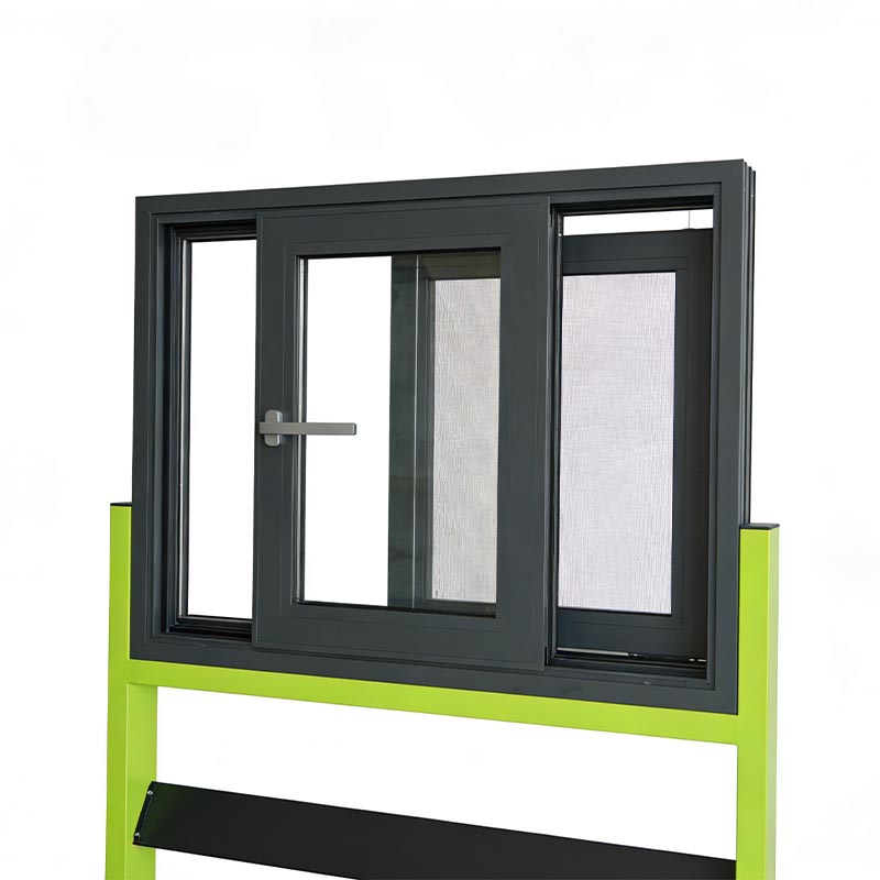 Aluminum Alloy Anti-theft Window with Diamond Mesh Aluminum Alloy Anti-theft Window with Diamond Mesh